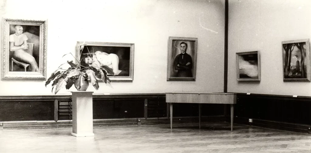 Austellungsraum im staatlichen Museum Schwerin